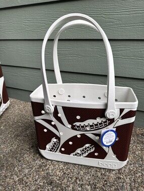15" Bogg Bag Football print fair catch Bogg Bag‎ New With Tags